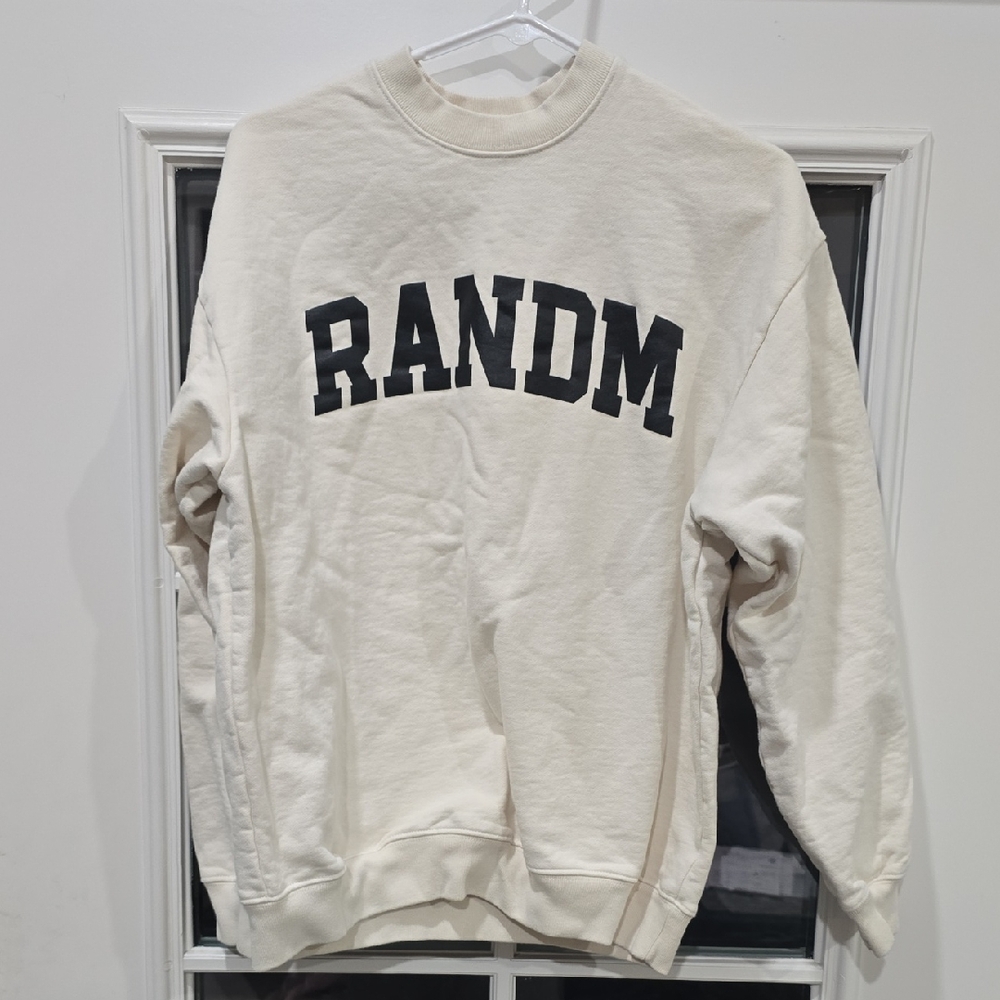 Women's Cream Sweatshirt Randm